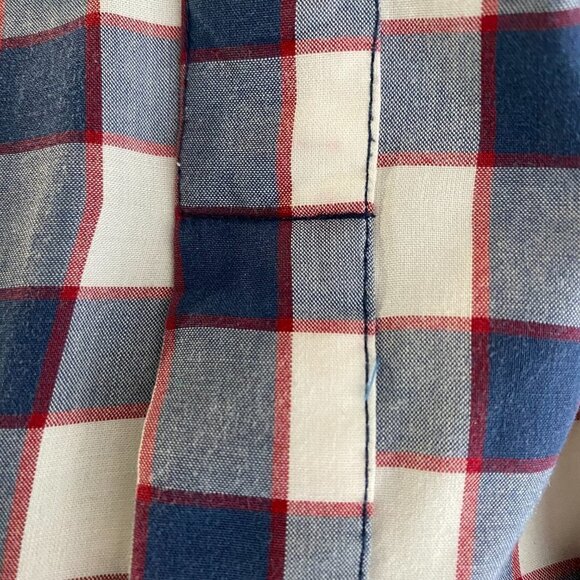 L.L.‎ Bean Signature Shirt Button Front Slim Fit Pl - Picture 8 of 8